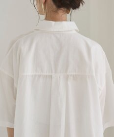 WEGO 【ANGIE VINTAGE】キャンブリックボイルオーバー半袖シャツ