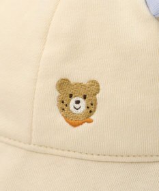 MIKI HOUSE HOT BISCUITS 【40-48cm】裏毛パイル素材 耳付き帽子