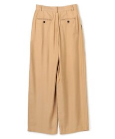 BEIGE， 【Oggi 10月号掲載】COBURN / シルク混2タックカーヴィーワイドパンツ