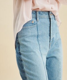 GRACE CONTINENTAL カットオフスリムデニムパンツ