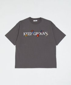 WEGO 【ユニセックス着用ITEM/機能T】接触冷感モチーフ刺繍グラフィックT（SS）