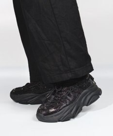 STEVE MADDEN VAULT 2R ボリュームソール ラインストーンスニーカー