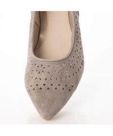 Riz raffinee <Riz raffinee>パンチングポインテッドトゥパンプス