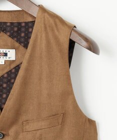 JOSEPH ABBOUD 【ストレッチ/スウェードタッチ/JAPANファブリック】コマ スウェード ベスト
