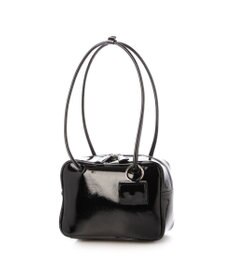 UNBILLION カシュカシュ cachecache / エナメル調中型ボストン