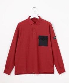 23区GOLF 【MEN】「AIR TOOL」長袖ポケットポロシャツ