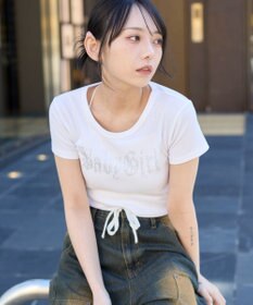 WEGO ラインストーンチビリブT