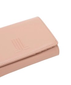 LANVIN en Bleu イエナ 2つ折り中Lファスナー財布