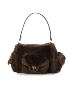 UNBILLION カシュカシュ cachecache / フェイクファーフラップポケット付き2wayショルダー