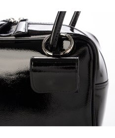 UNBILLION カシュカシュ cachecache / エナメル調中型ボストン