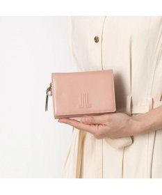 LANVIN en Bleu イエナ 2つ折り中Lファスナー財布