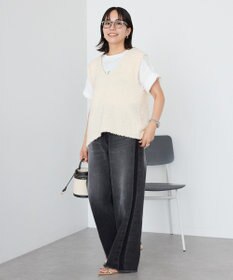 AMERICAN HOLIC テープヤーンバックシャンベスト