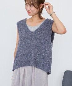 AMERICAN HOLIC テープヤーンバックシャンベスト