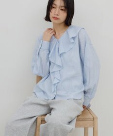 AMERICAN HOLIC 【イージーケア】ラッフルブラウス