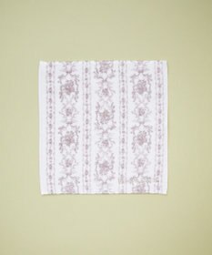 Maison de FLEUR トワルドジュイ調プリントタオルハンカチ