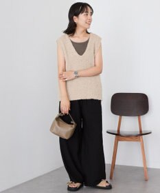 AMERICAN HOLIC テープヤーンバックシャンベスト