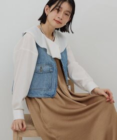 AMERICAN HOLIC 【イージーケア】ラッフルブラウス