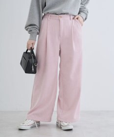 Green Parks コーデュロイワイドパンツ