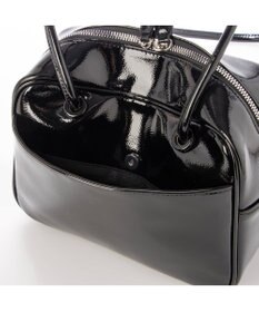 UNBILLION カシュカシュ cachecache / エナメル調中型ボストン