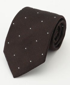 J.PRESS MEN 【JAPANESE SILK FRESCO TIE COLLECTION】ドット ネクタイ