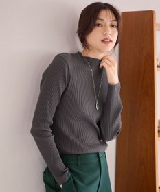 ANY テレコハイネックロングスリーブＴシャツ