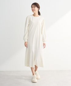 Green Parks ＳＥＴ２点ベスト＋配色ステッチワンピース