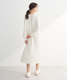 Green Parks ＳＥＴ２点ベスト＋配色ステッチワンピース