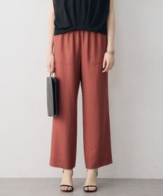 ICB L ワッシャーツイル ワイドストレートパンツ