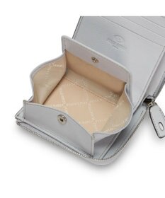 PELLE BORSA メッシュL字ファスナーミニ財布 Chrono Weave クロノウィーブ 5842