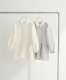 Green Parks ef-de 衿取り外しペプラムブラウス