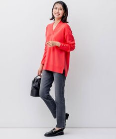 23区 ORSETTO CAVOLO レザー ハンドバッグ