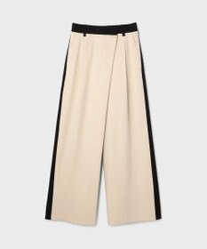 GRACE CONTINENTAL ラップワイドパンツ