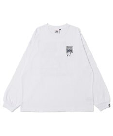 WEGO 【ユニセックス着用ITEM】別注VISIONゴーストスケータープリントT（LS）