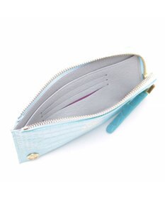 A.D.M.J. 【牛革】クロコ型押しオーガナイザーパース