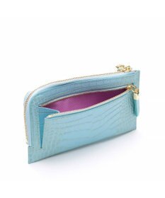 A.D.M.J. 【牛革】クロコ型押しオーガナイザーパース