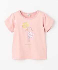 組曲 KIDS 【110-140㎝】ひまわりブーケ Tシャツ