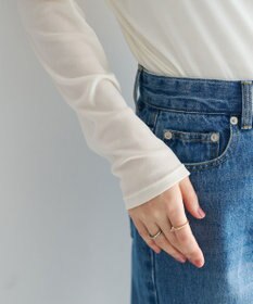 YECCA VECCA ORGABITS切替ストレートデニム