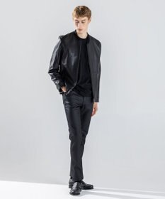 JOSEPH HOMME 新素材【シャツ感覚で羽織れる軽さ】シュリンクエアレザー　ブルゾン