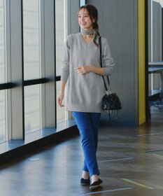 Tiaclasse 【安田美沙子さん着用・選べる2type・洗える】もちニットチュニック