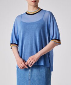 Paul Smith リブストライプ シアーニット