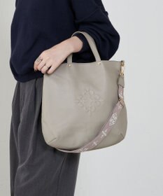 russet ソフトレザー 2WAYトートバッグ(CE-1611)