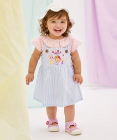 MIKI HOUSE HOT BISCUITS 【14-15.5cm】ワンストラップ風 ダブルラッセル セカンドベビーシューズ