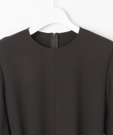 23区 【撥水加工/洗える】キューティクルストレッチツイル イレギュラーヘム ワンピース