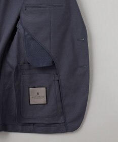 GOTAIRIKU 【通気性/ストレッチ/洗える】エアレースジャケット_ヘリンボーン柄