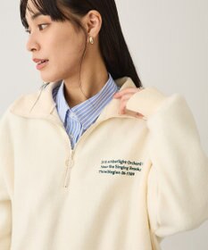 CRAFT STANDARD BOUTIQUE 起毛ハーフジッププルオーバー