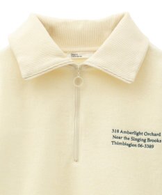 CRAFT STANDARD BOUTIQUE 起毛ハーフジッププルオーバー