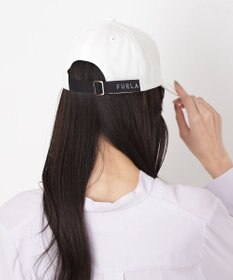 MOONBAT FURLA(フルラ) ロゴ刺繍キャップ UV対策/手洗い可能/抗菌防臭加工