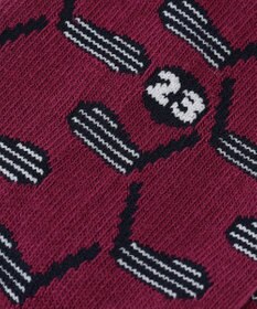 23区GOLF 【WOMEN】クラブ柄 レギュラーソックス