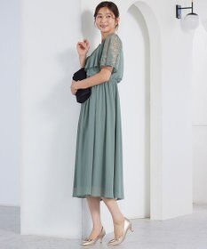 ANY SIS 【Lily Calin】ラッフルディテール ドレス