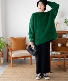 WEGO モヘアライクBIGプルオーバー